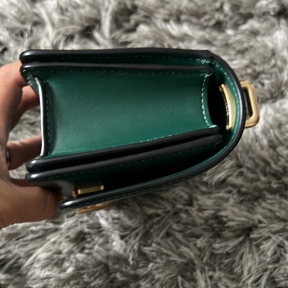 RARE COACH Bandit small size in green color like new - Picture 8 of 8